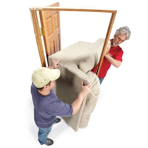 moving recliner sofa through doorway